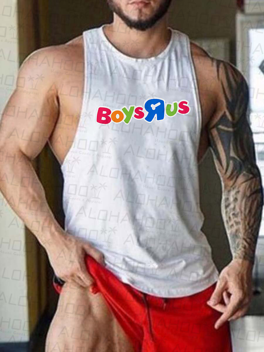 Men's Fun Pride Art Print Tank Top Muscle Tee