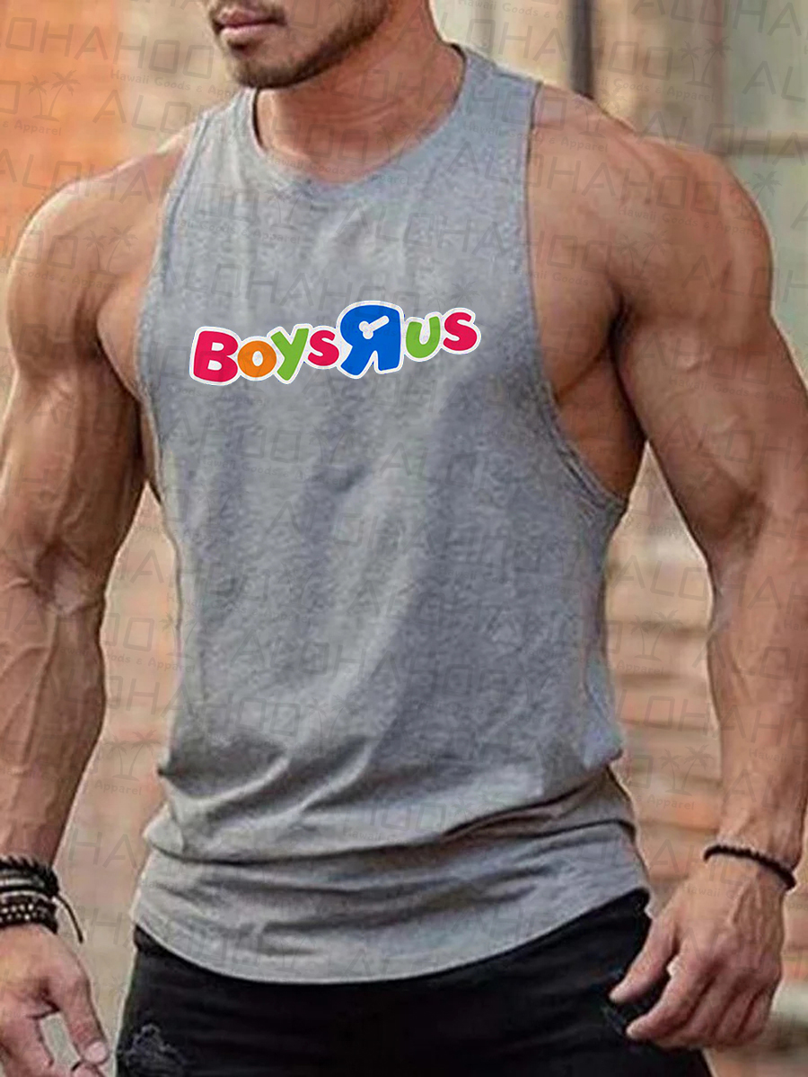 Men's Fun Pride Art Print Tank Top Muscle Tee