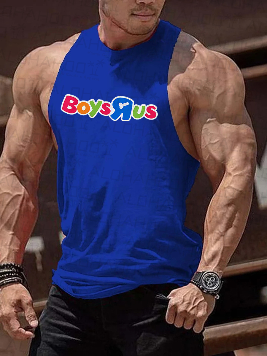 Men's Fun Pride Art Print Tank Top Muscle Tee