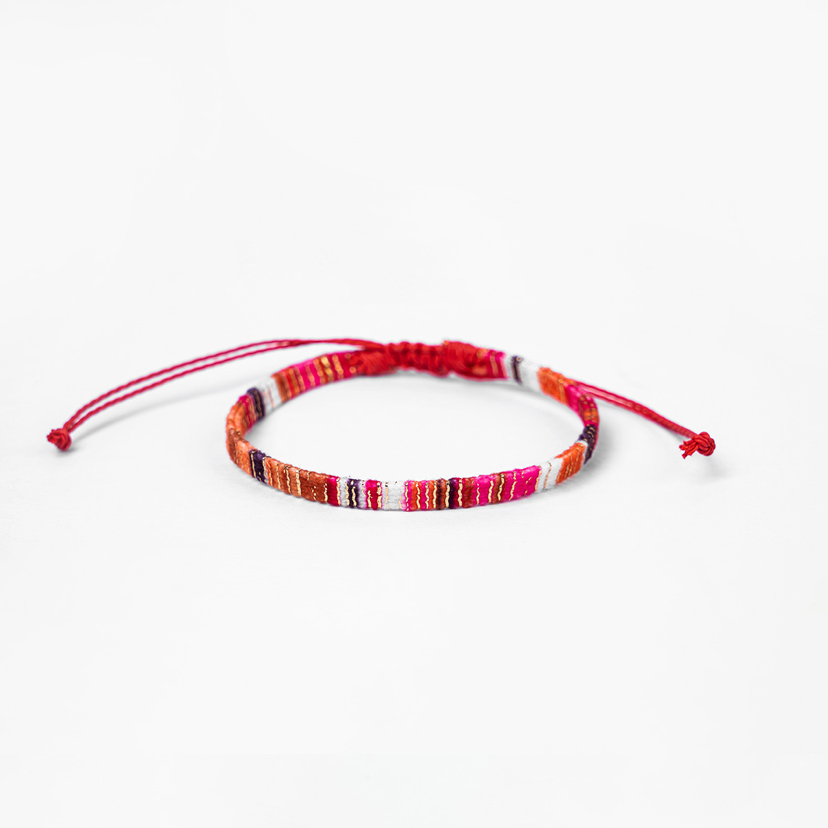 Bohemian Ethnic Style Colorful Hand-Woven Bracelet