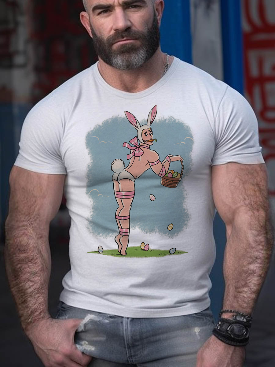 Fun Pride Easter Art Print T-shirt