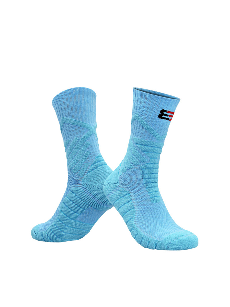 3 Pairs Of Men's Casual Letter Print Socks