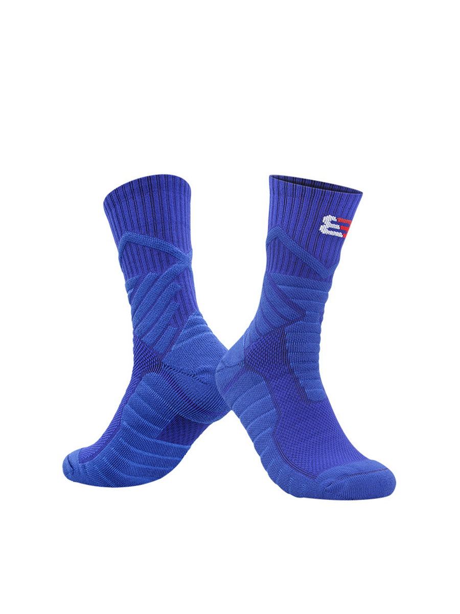 3 Pairs Of Men's Casual Letter Print Socks