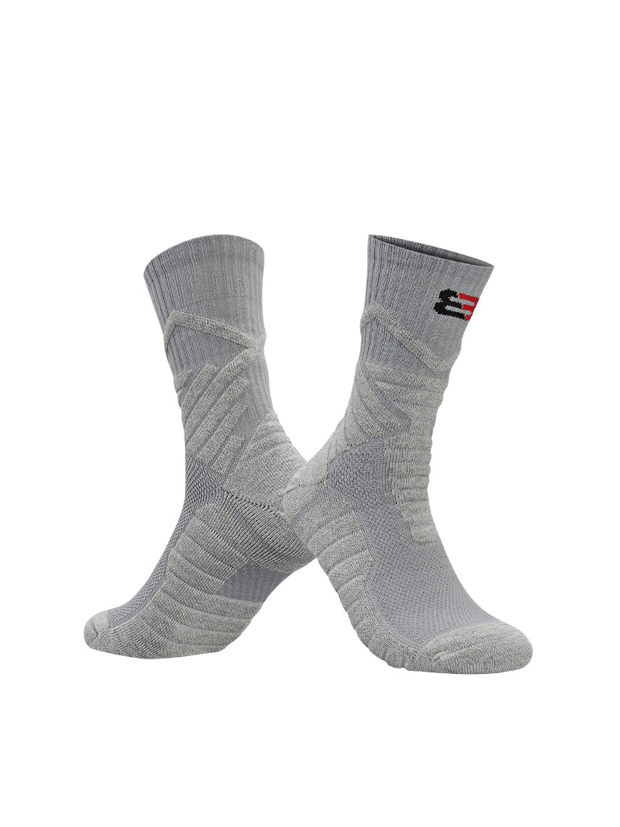 3 Pairs Of Men's Casual Letter Print Socks