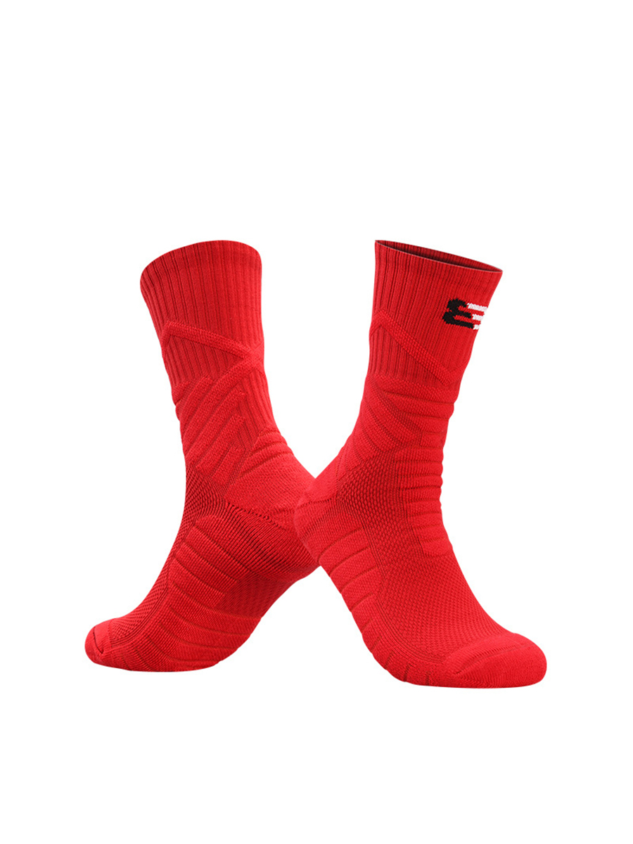 3 Pairs Of Men's Casual Letter Print Socks