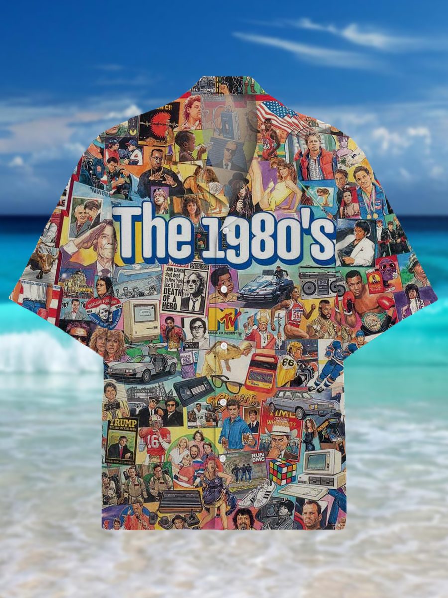 Men's Vintage 80's Pattern Shirt