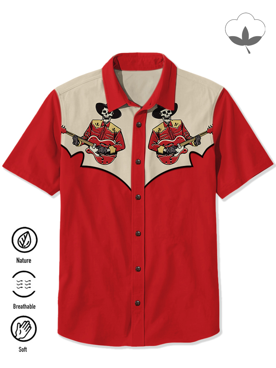 Cowboy Song - 100% Cotton Shirt