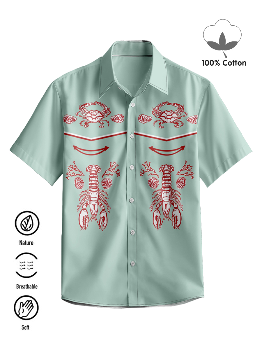 Lobster - 100% Cotton Shirt