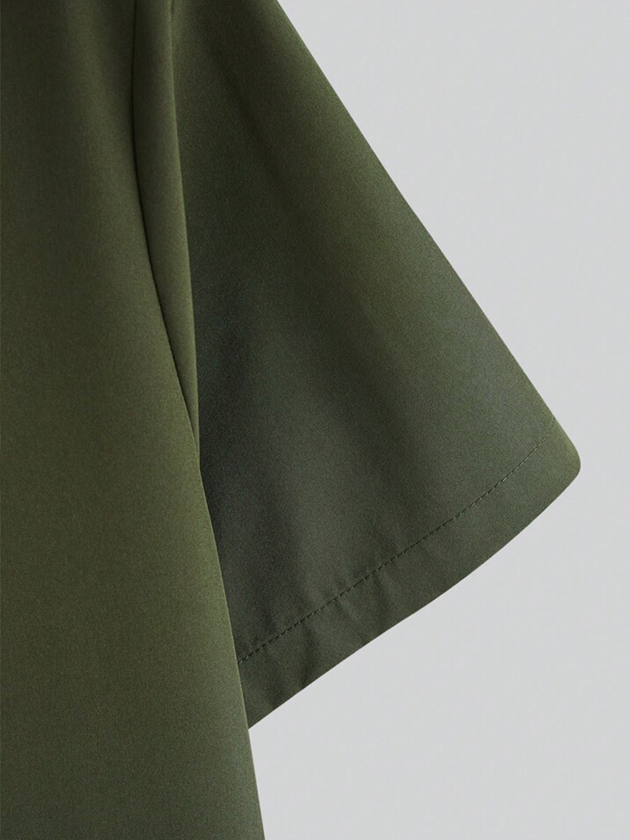 Men's Sets Hawaiian Floral Print Button Pocket Two-Piece Shirt Shorts Set