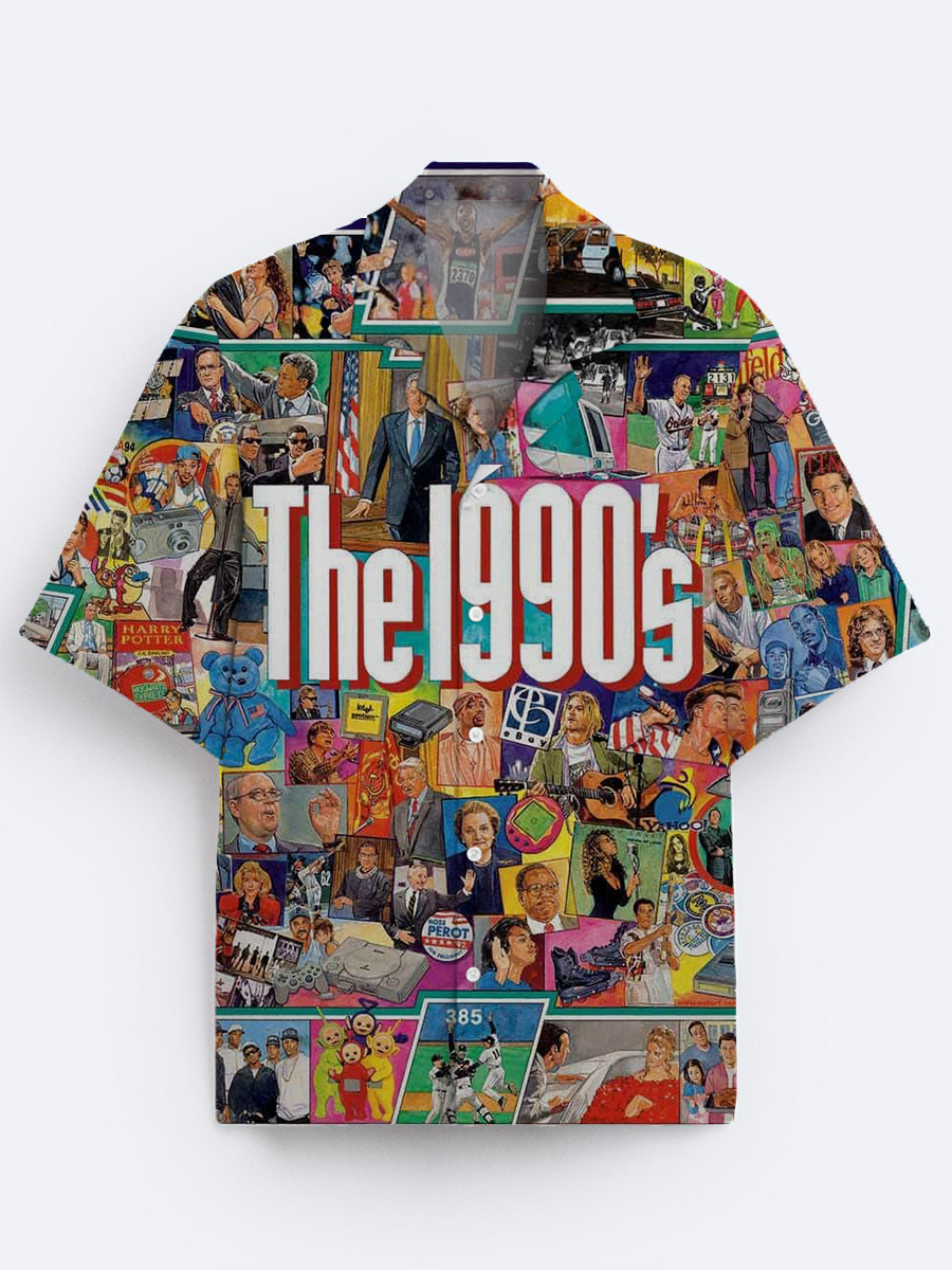 Men's Vintage 90's Pattern Shirt