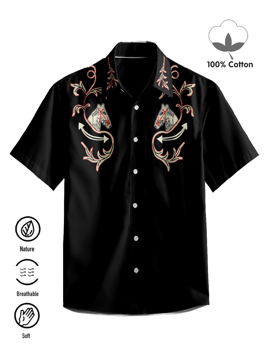 West Cowboy - 100% Cotton Shirt