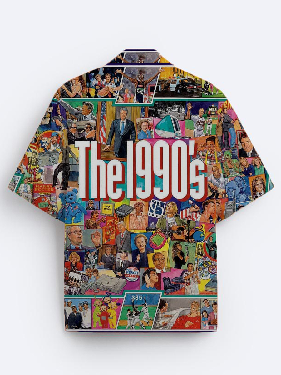 Men's Vintage 90's Pattern Shirt