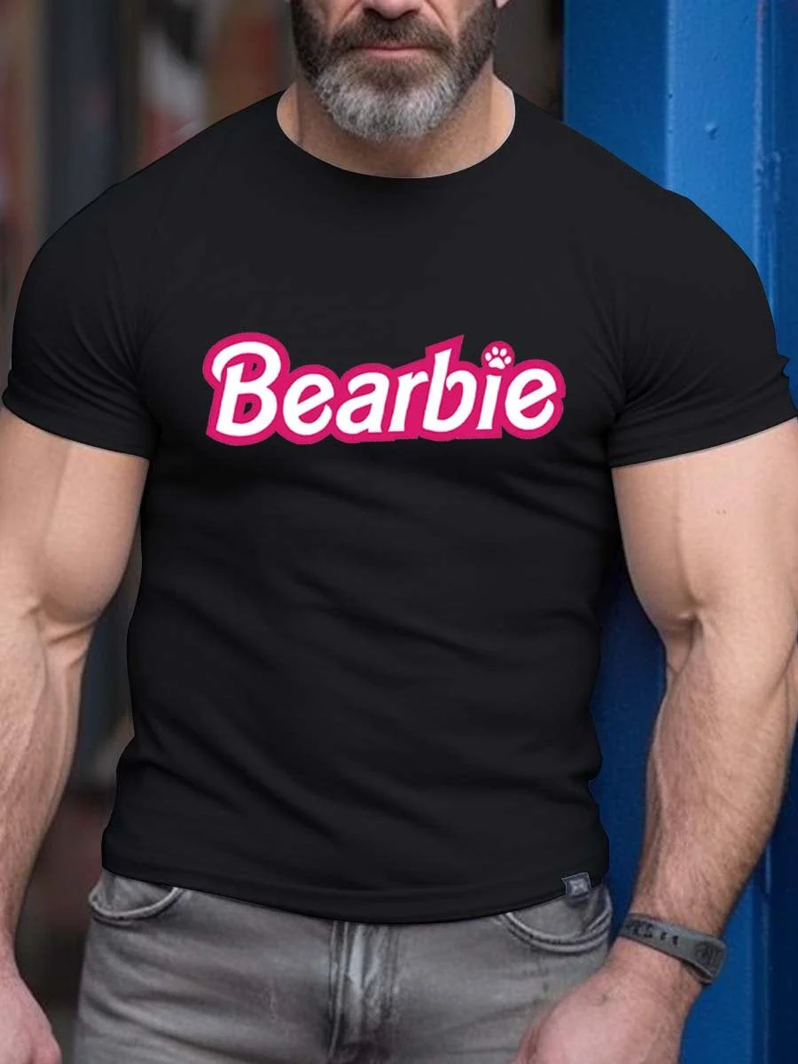 Men's Casual Bearbie Pride T-Shirt