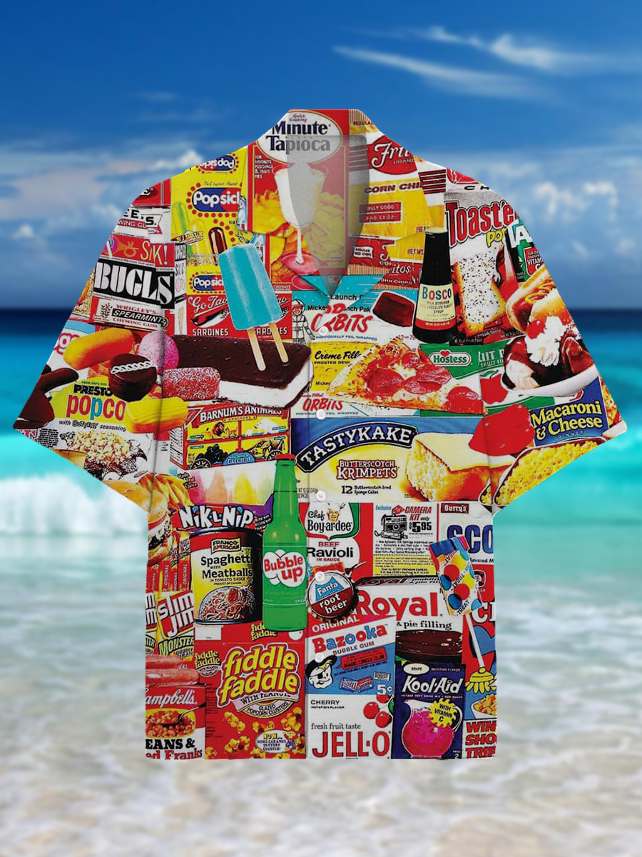 Things I Ate As A Kid Men's Vintage Shirt