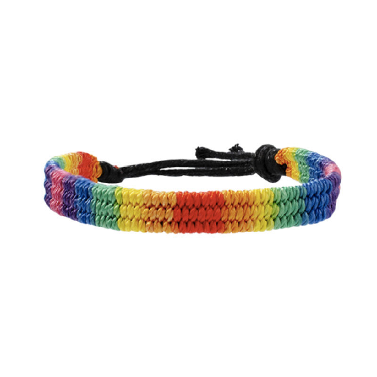 Pride Rainbow Rope Braided Bracelet