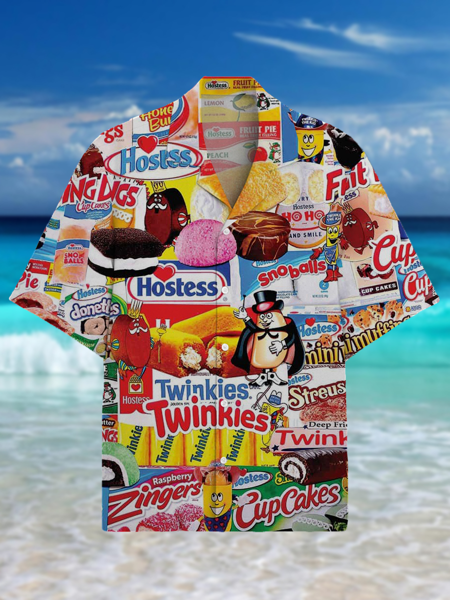 Ice Cream Bar Men's Vintage Shirt