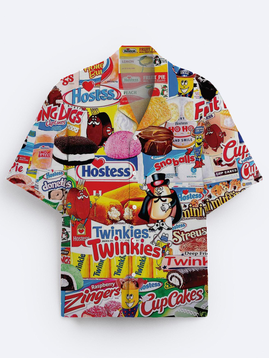 Ice Cream Bar Men's Vintage Shirt