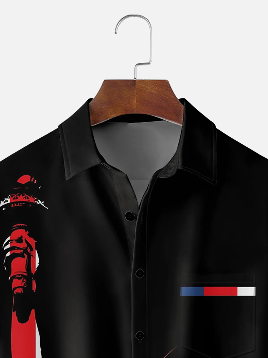 Moisture-wicking Breathable National Independence Day Patriotic Shirt