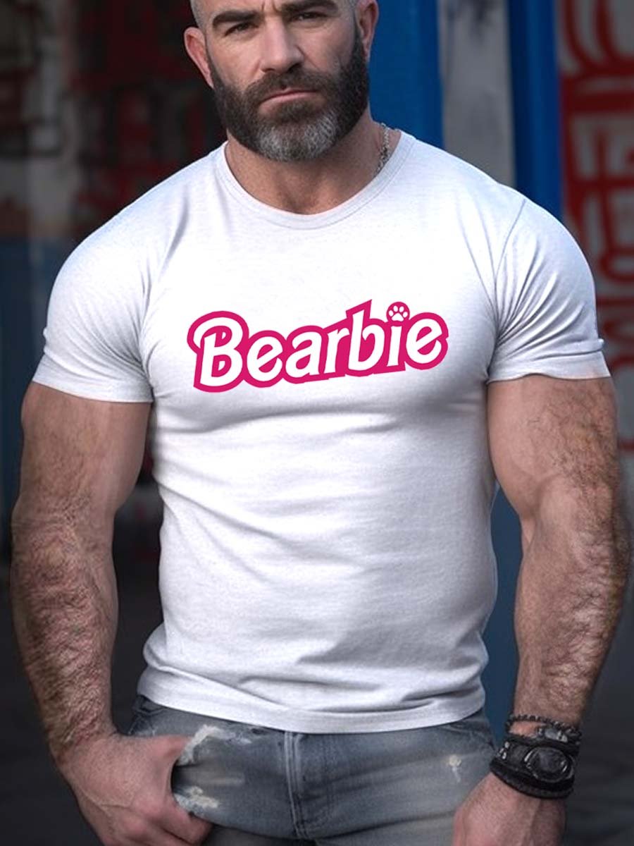 Men's Casual Bearbie Pride T-Shirt