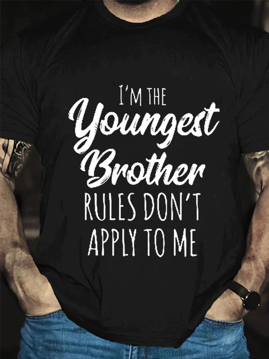 Funny I'm The Oldest/Middle/Youngest Brother T-shirt