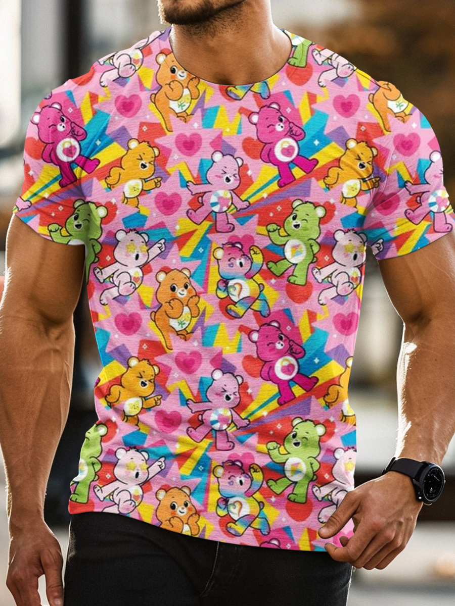 Retro Bear Pride Art T-Shirt