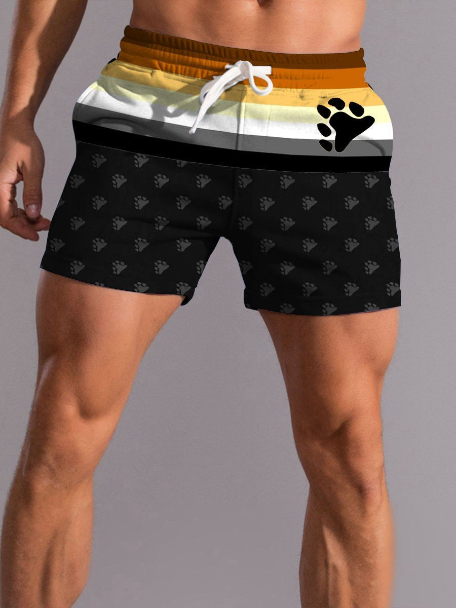 Men's Pride Bears Beach Shorts