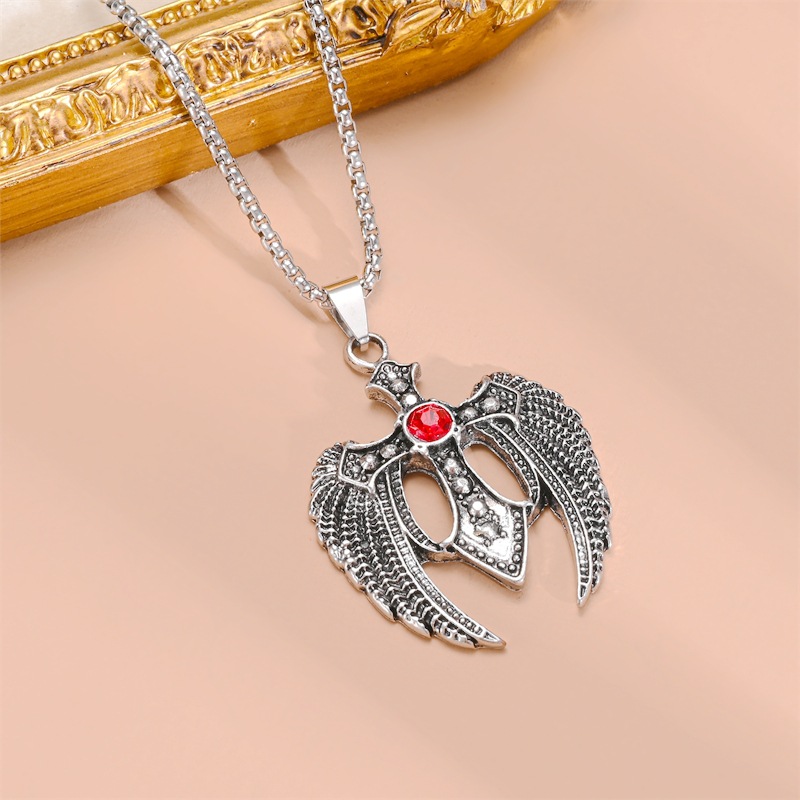 Men's Art Pendant Chain Necklace