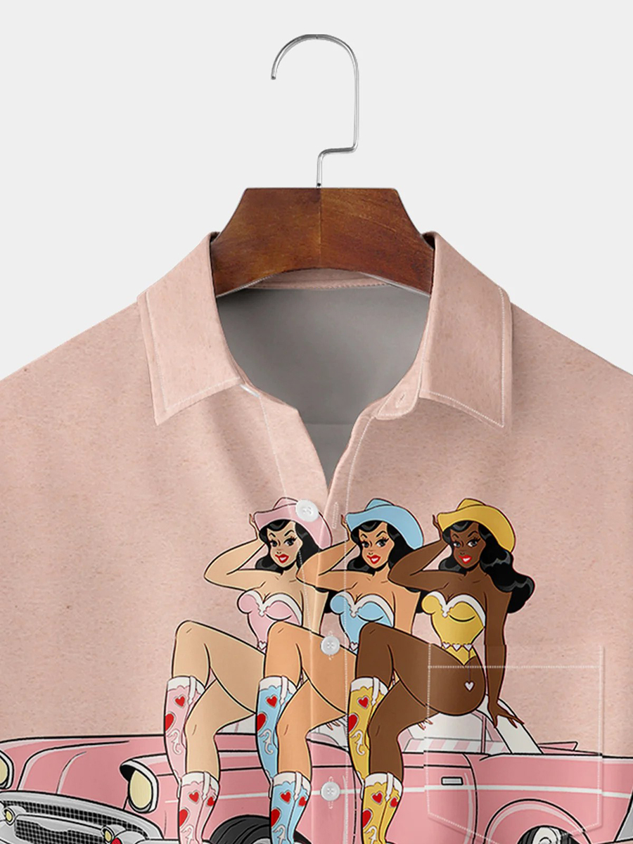 Retro Beauty Car Shirt