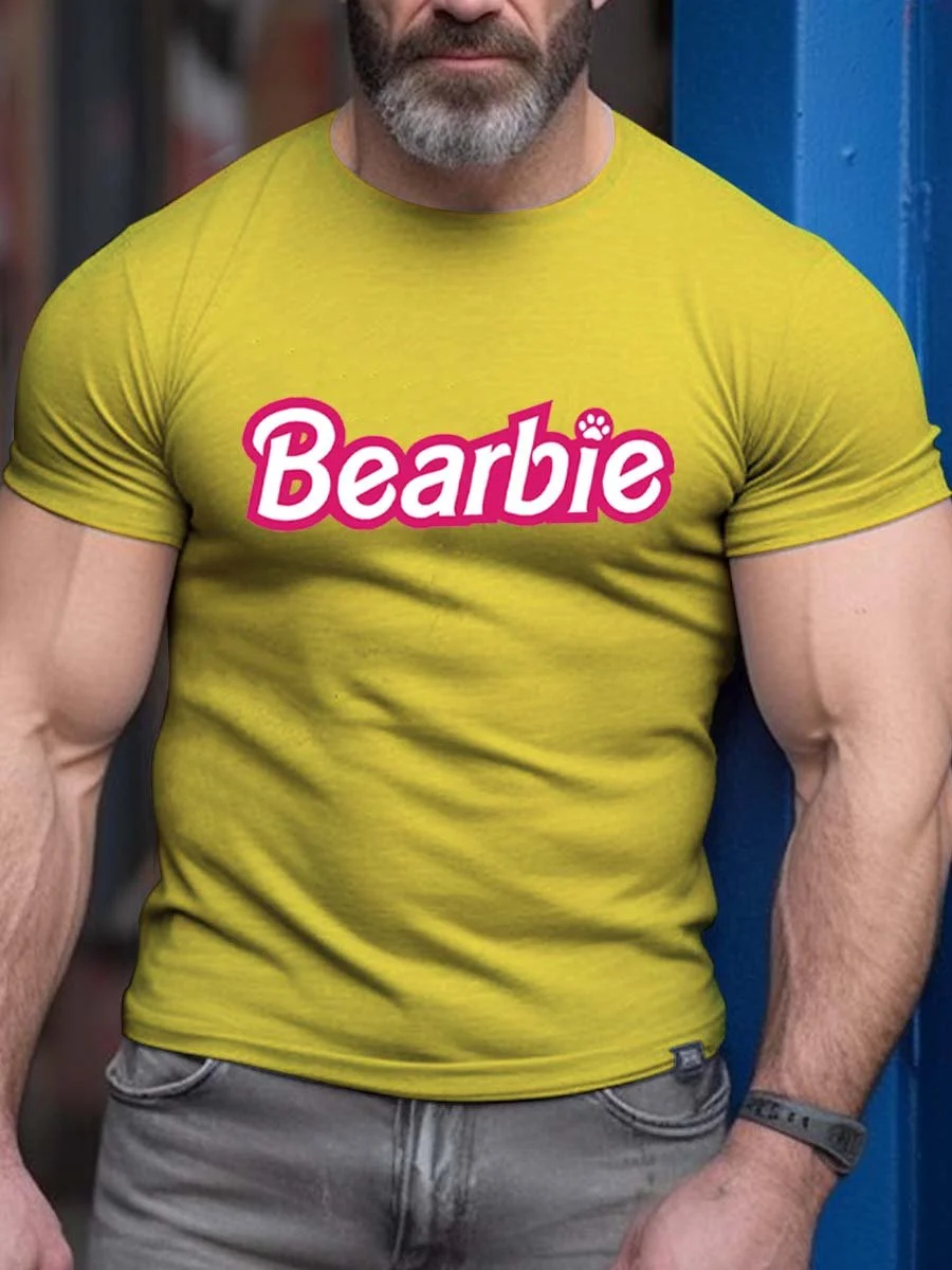 Men's Casual Bearbie Pride T-Shirt