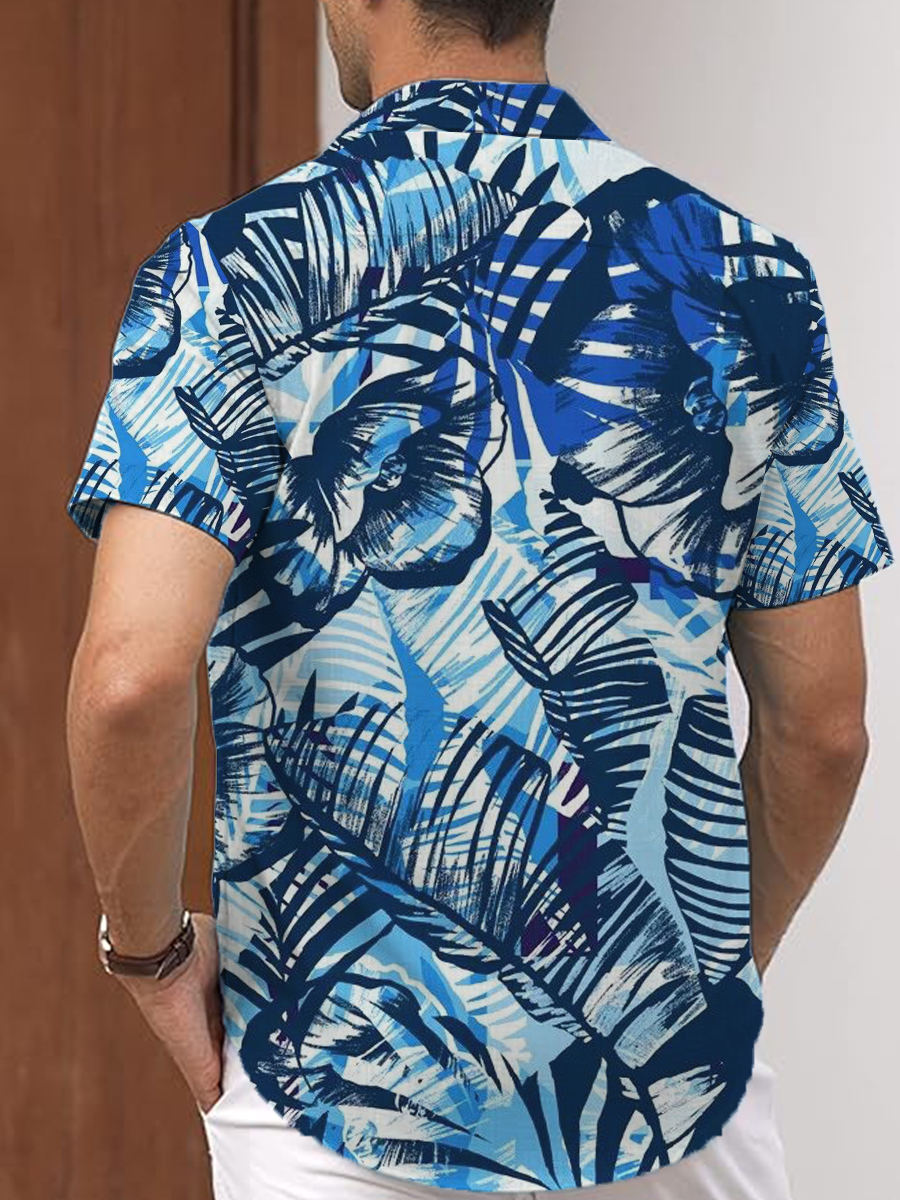 Palm Leaves Shirt Men's Hawaiian Shirt