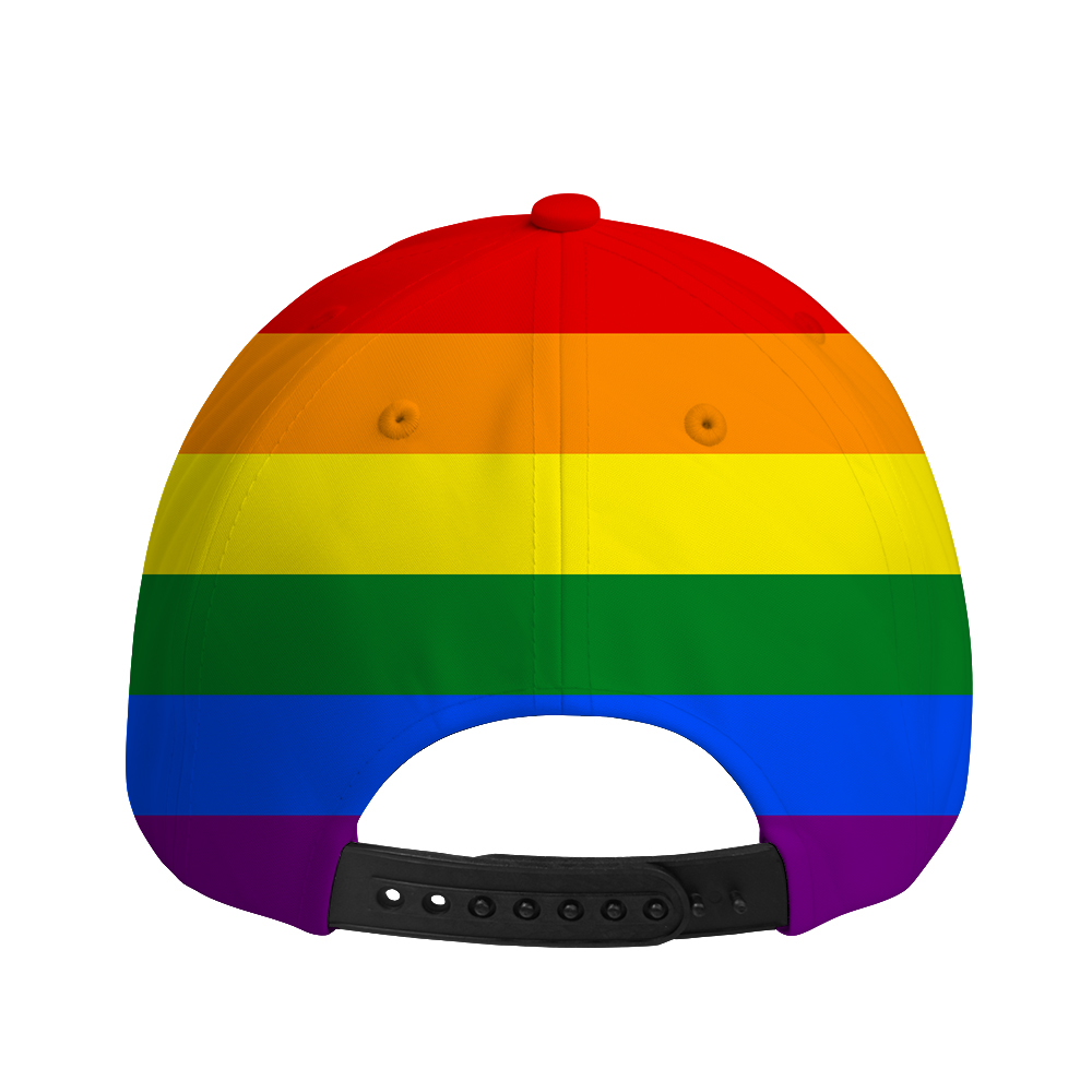 LGBT Pride Rainbow Art Printed Cap