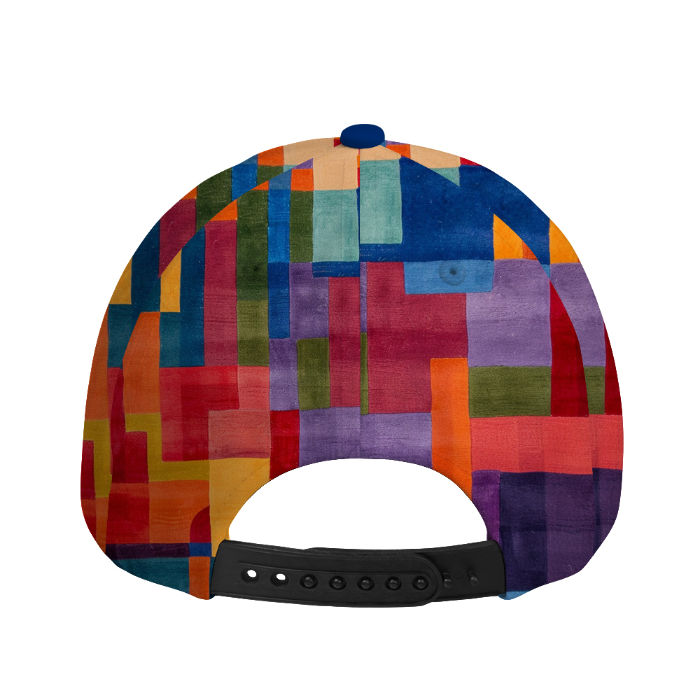 LGBT Pride Rainbow Colorblock Art Printed Cap