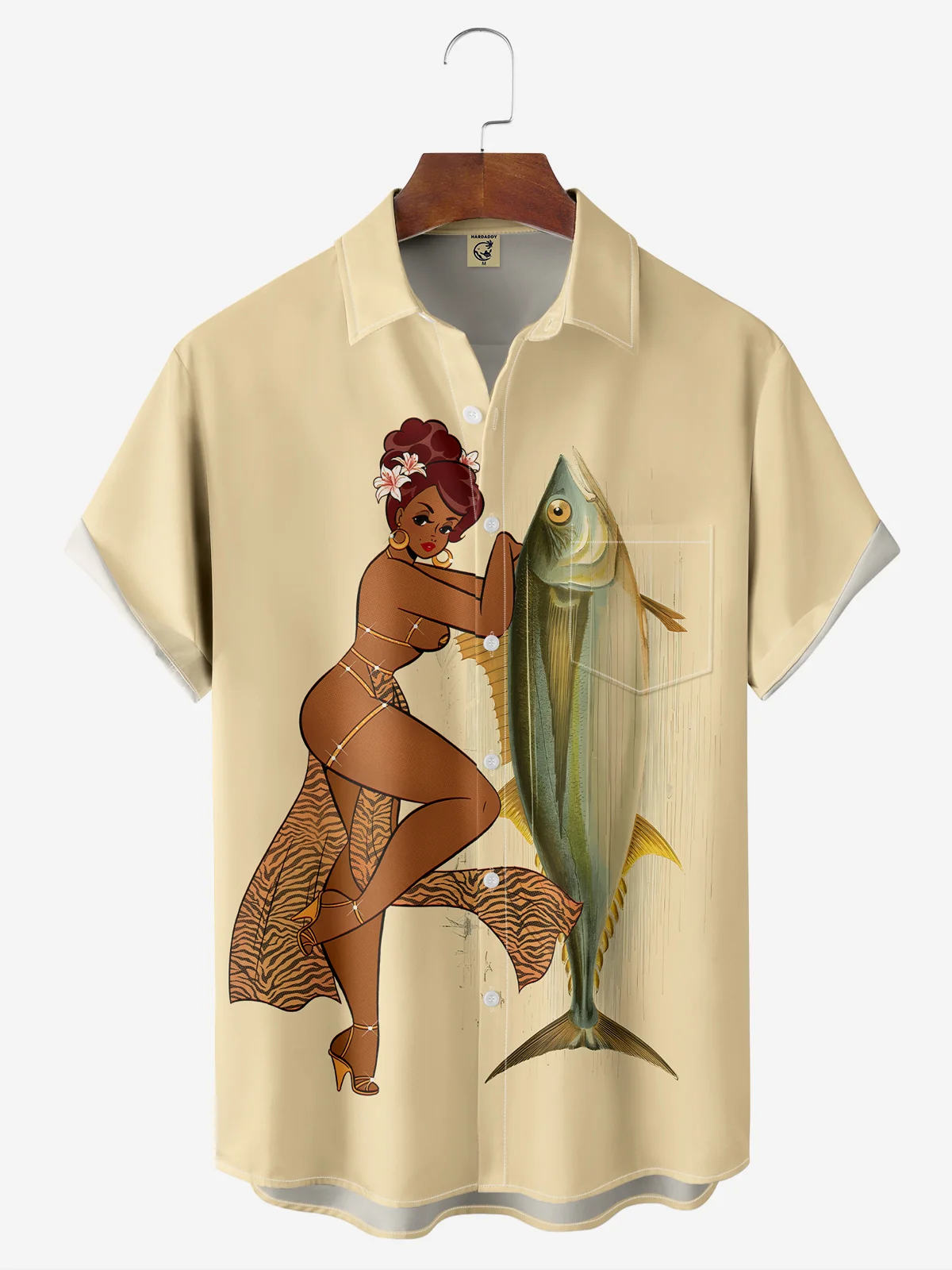 Retro Nautical Fish Beauty Shirt