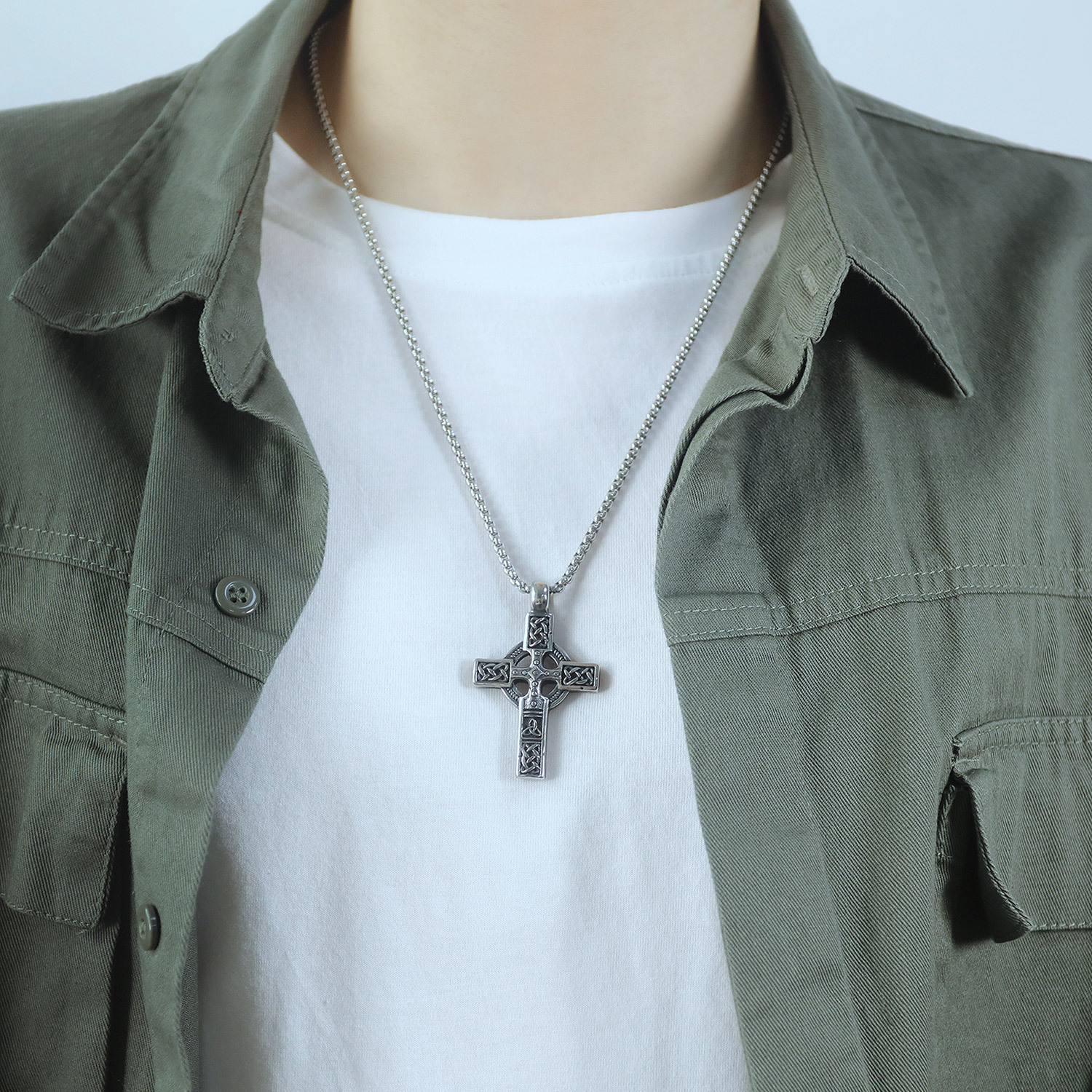 Vintage Cross Necklace