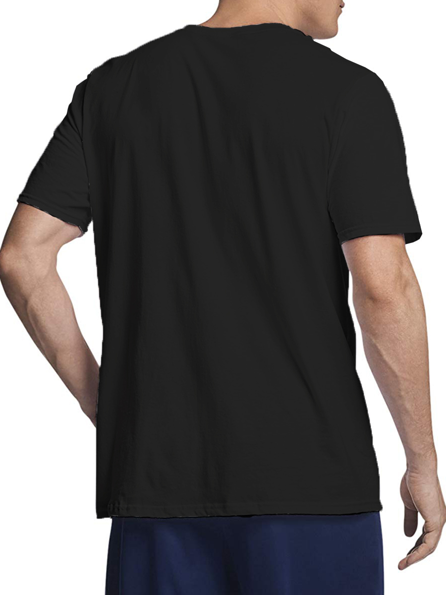 Men's T-shirt Horses Are Cool But Have You Ever Ridden A Beard Print Short Sleeve T-Shirt