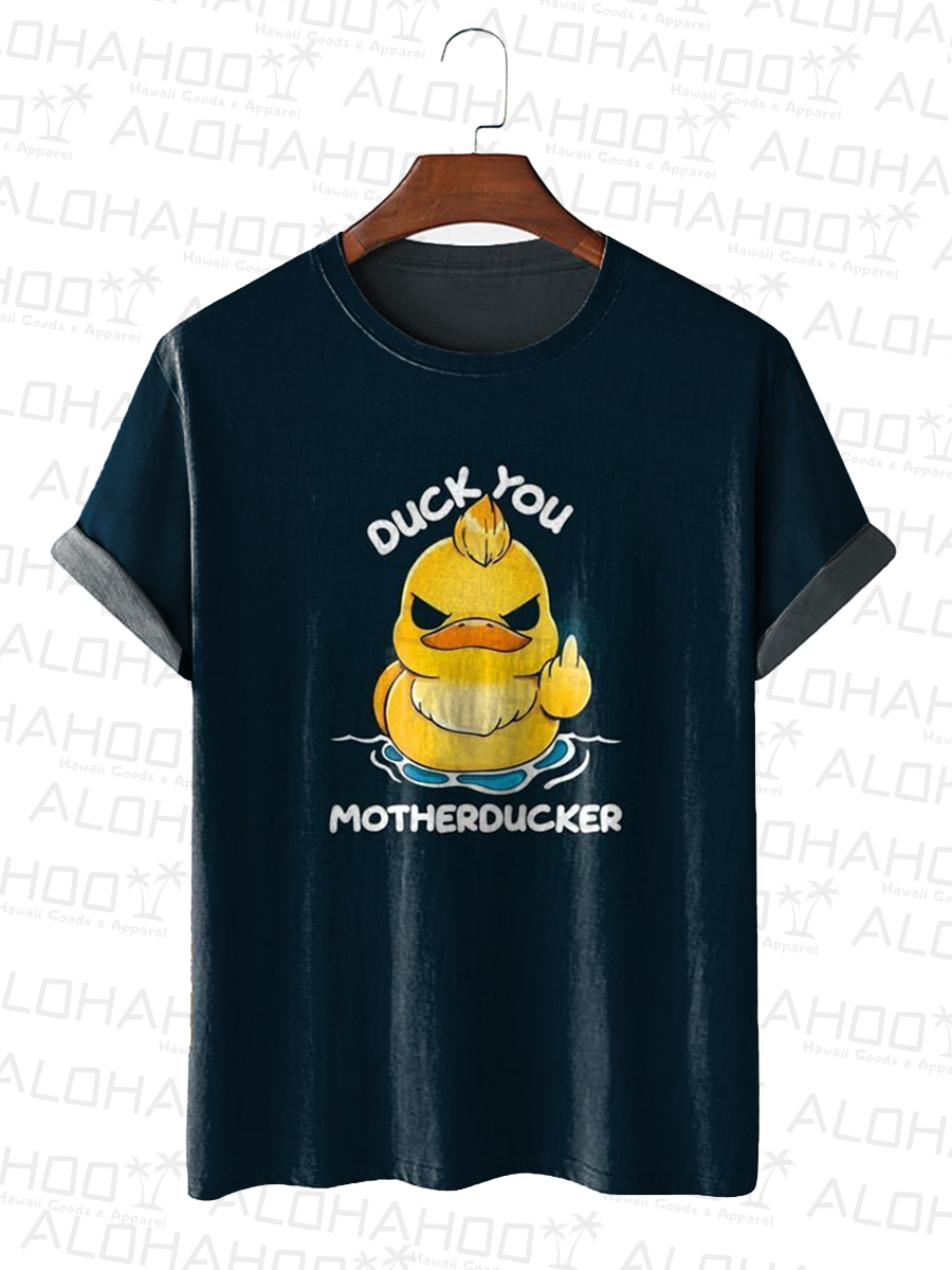 Men's Duck You Print T-Shirt
