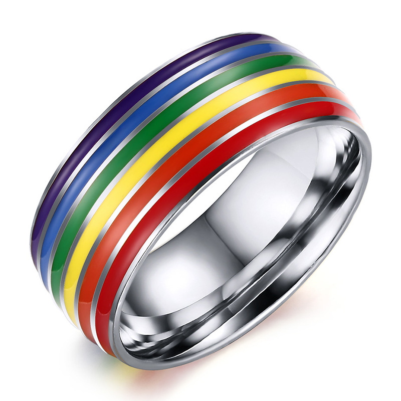 LGBT Rainbow Ring