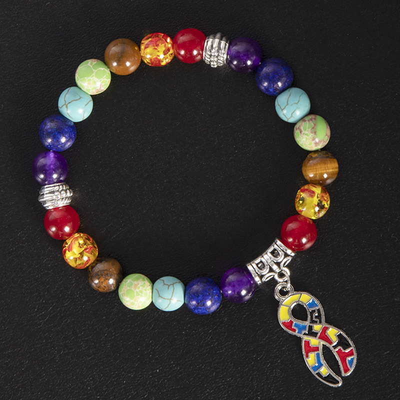 Stone Colorful Pride Rainbow Bracelet