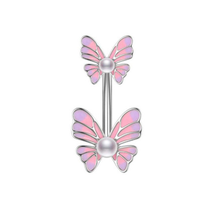 Butterfly Belly Rings Pack Body Piercing