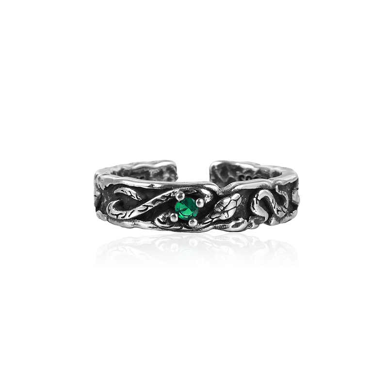 SERPENT BIND | S925 Serpenchant  Venomroot Ring