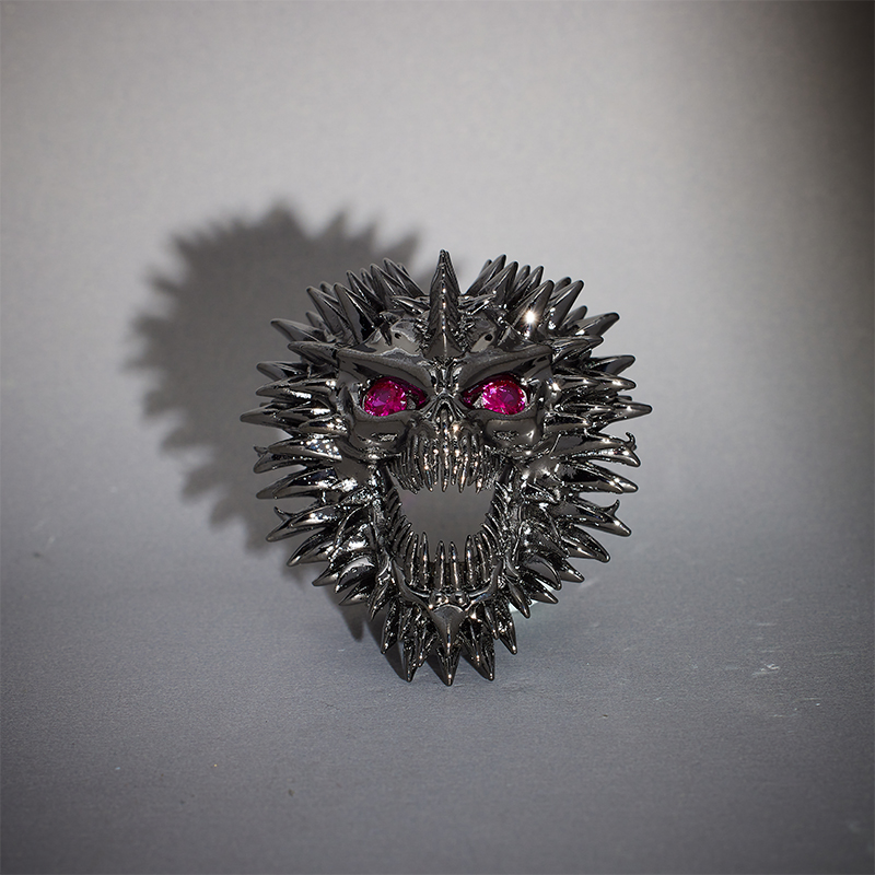 Tungsten Steel Zircon Alien Reborn Tunnel(2pcs)
