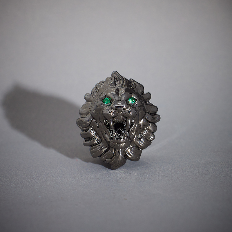 Tungsten Steel Moissanite Emerald Roar Plugs(2Pcs)