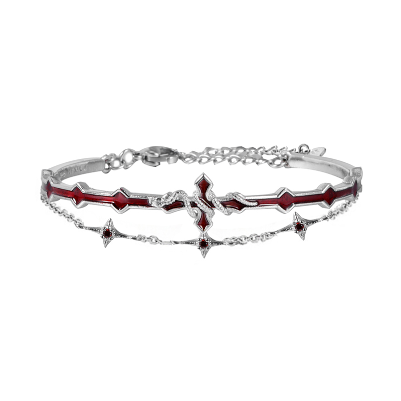 SERPENT BIND | Cruciviper Bindlet Chain Bracelet