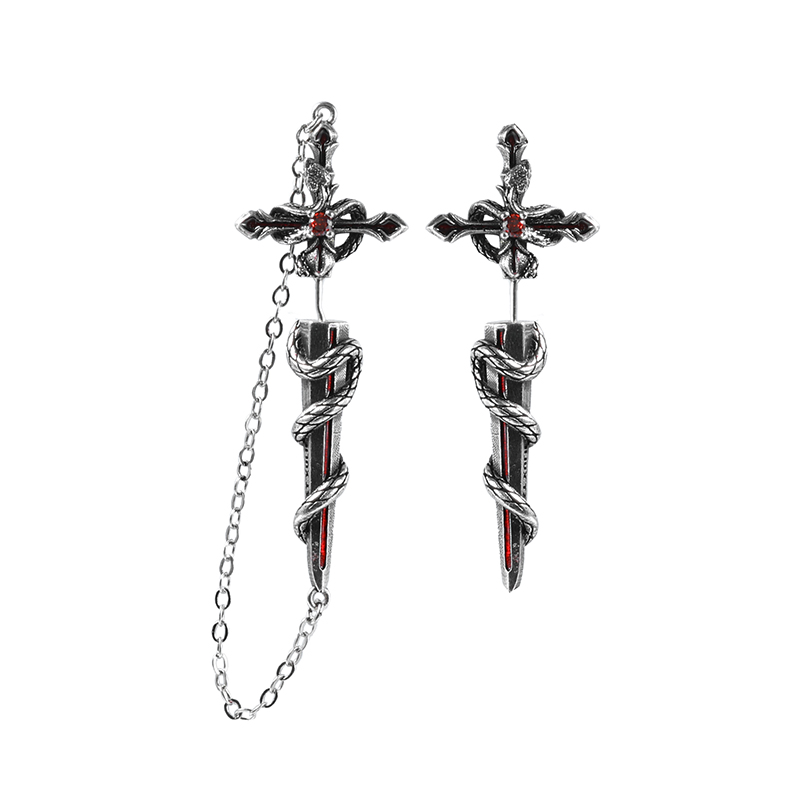 SERPENT BIND | Cruciviper Dagger Ear Cuff