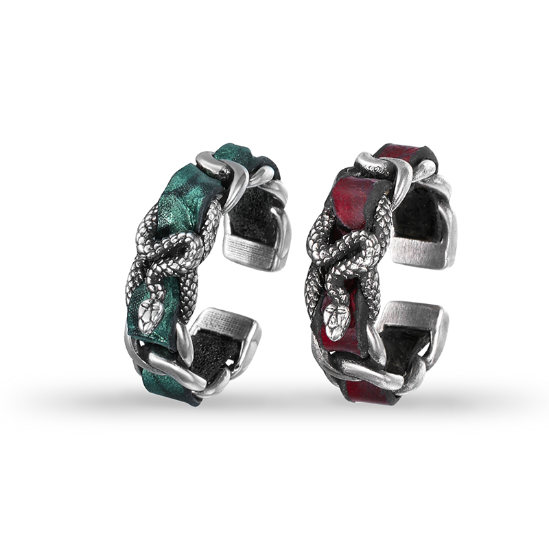 SERPENT BIND | S925 Vipercoil Hexbind Ring