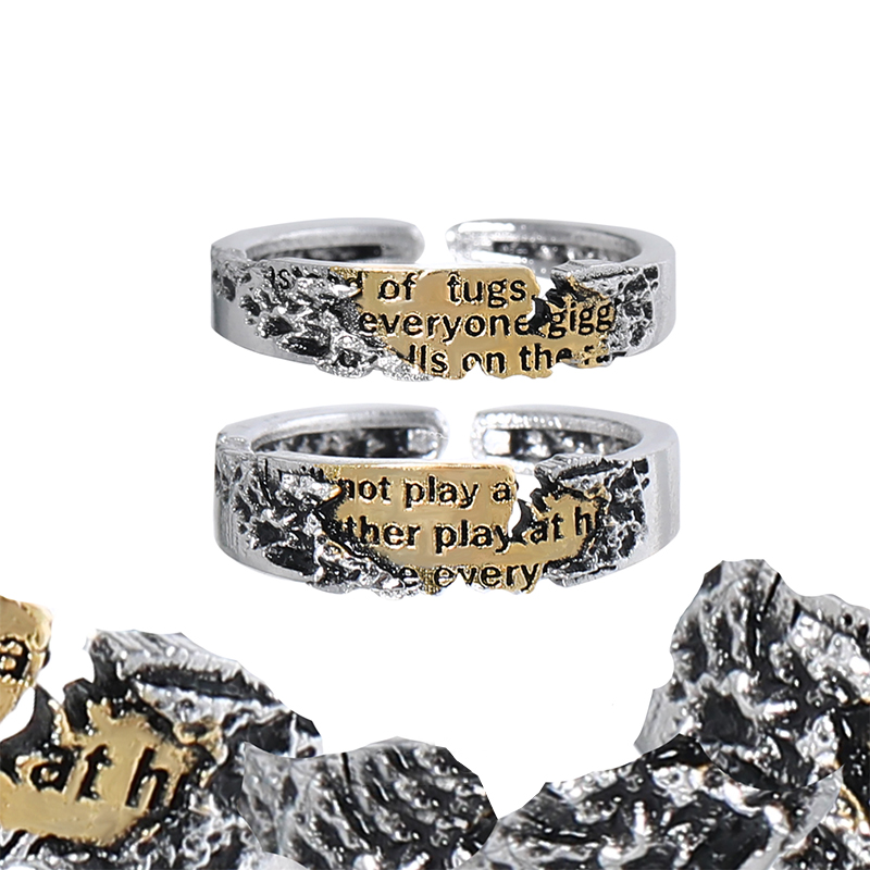 CHRONOS RELIC |  S925 Fragmented Verse Ring 