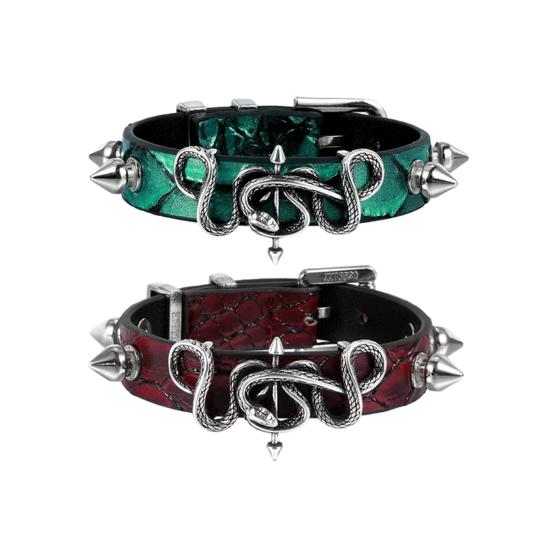 SERPENT BIND | Twin Venoms Chain Bracelet