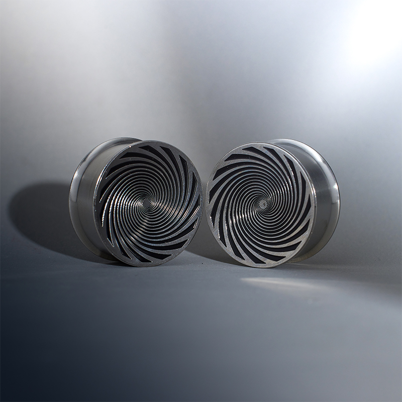 Eye of Storm Ear Piercing Plugs 2pcs