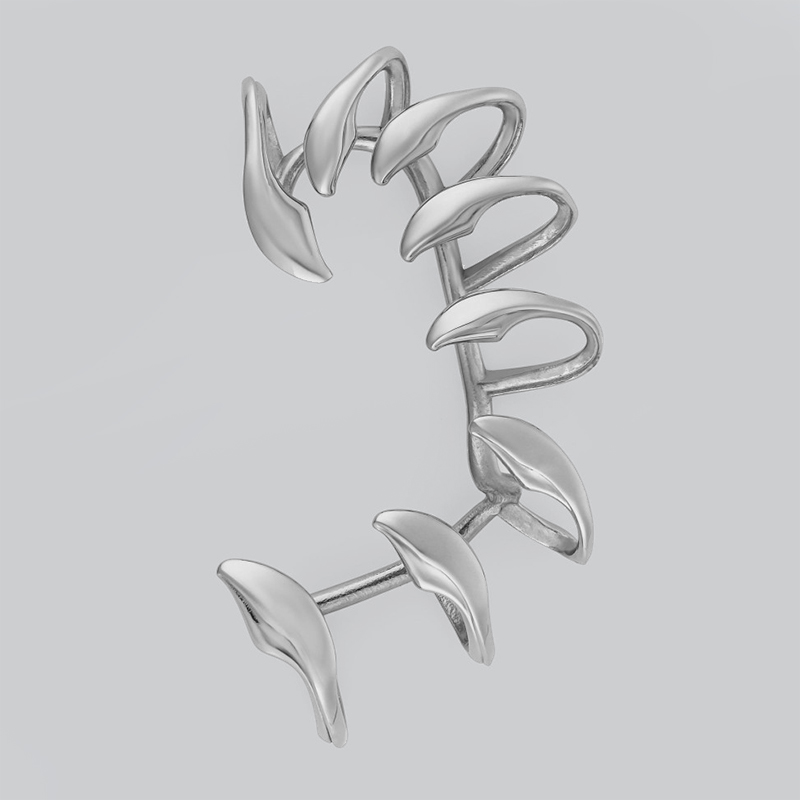Neon Spine Ear Cuff