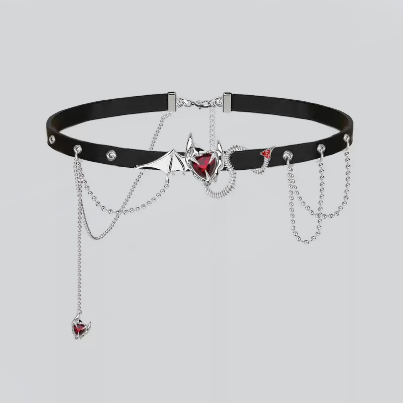 Demon Leather Choker